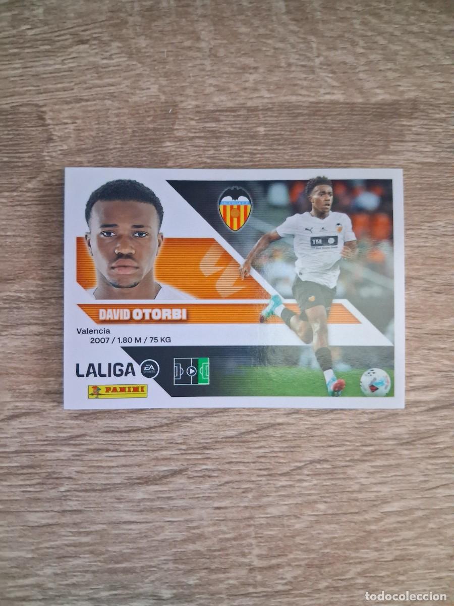 Cromos de f&uacute;tbol: Ediciones Este 2026 2027 26 27 Valencia CF 18 BIS Otorbi Coloca