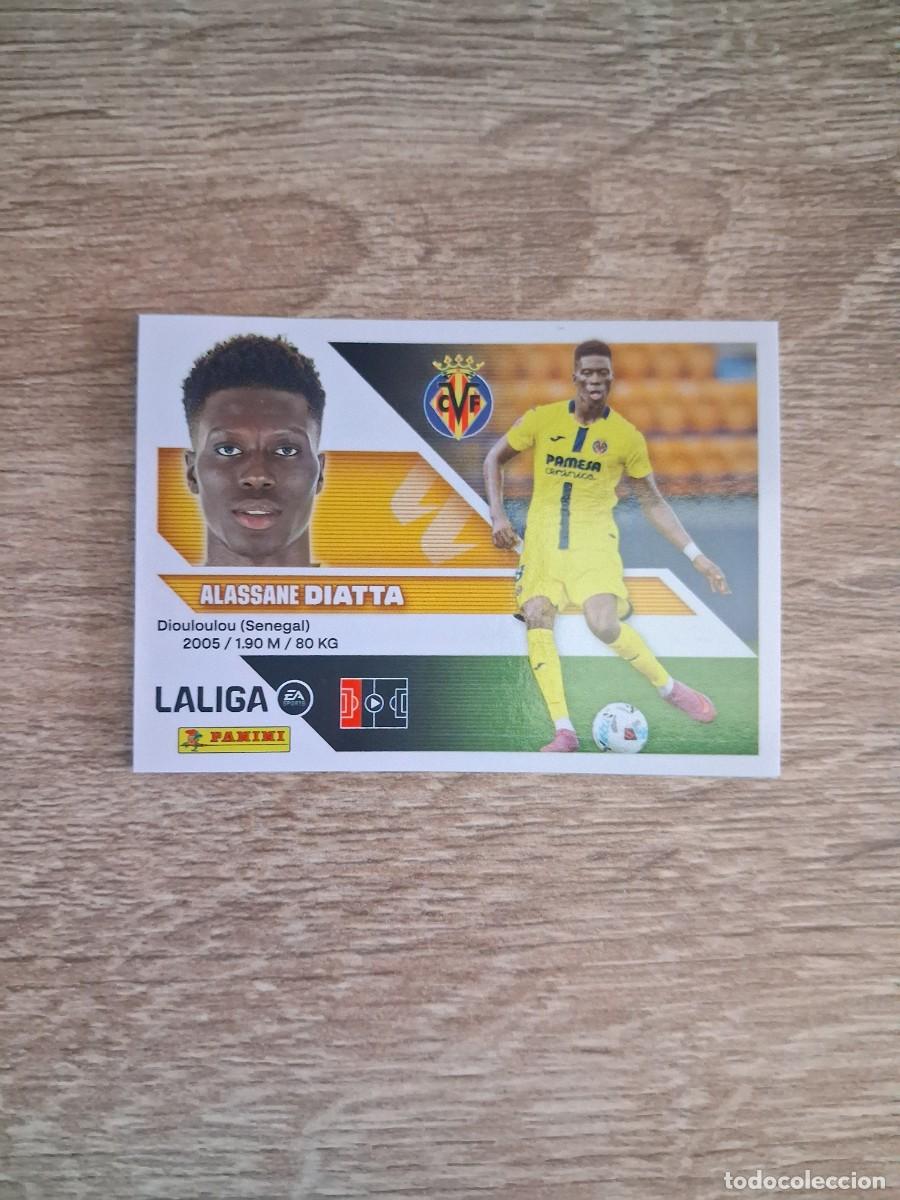 Cromos de f&uacute;tbol: Ediciones Este 2026 2027 26 27 Villarreal CF 8 BIS Diatta Coloca