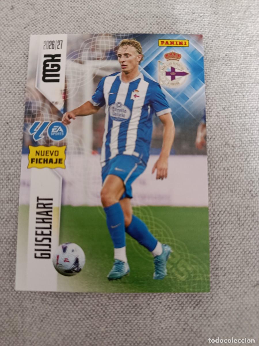 Cromos de f&uacute;tbol: Megacracks 26/27. 463- Gijselhart. Deportivo. Nuevo fichaje.