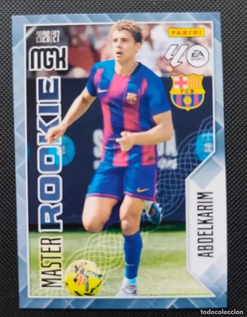 Cromos de f&uacute;tbol: 406 abdelkarim FC Barcelona m&aacute;ster rookie megacracks 2026-27