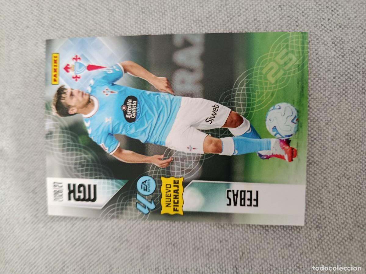 Cromos de f&uacute;tbol: Megacracks 26/27. 483- Febas. Celta. Nuevo fichaje.