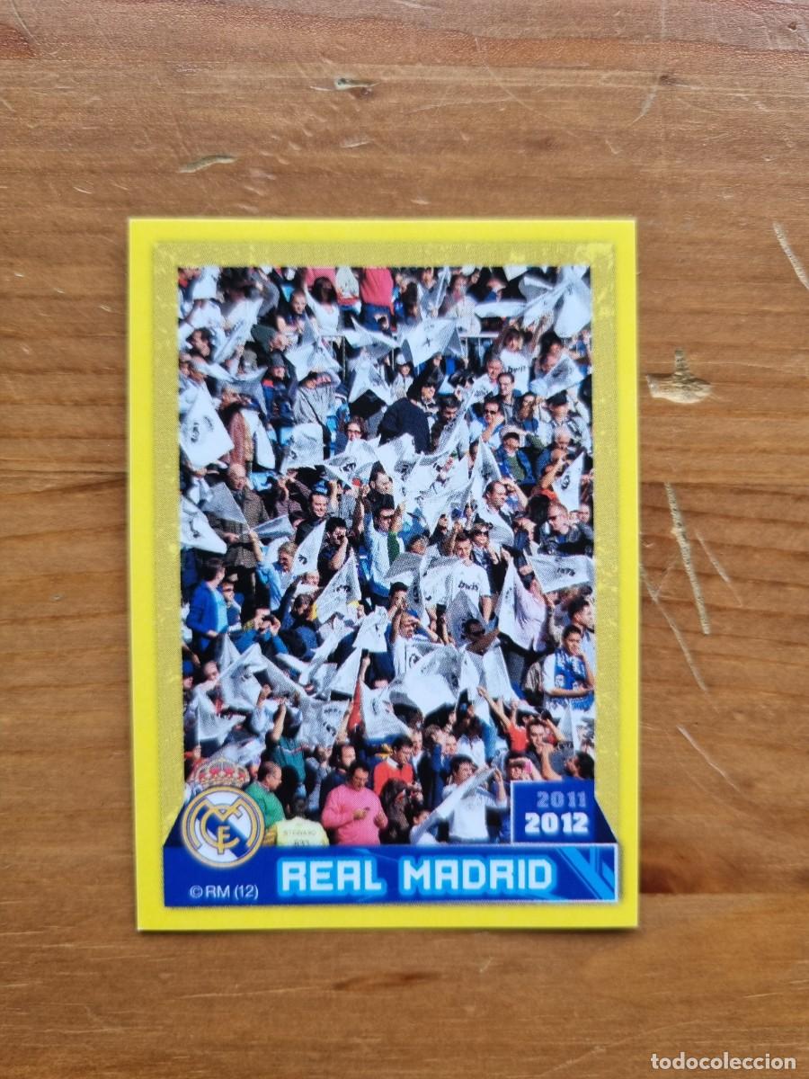 Cromos de f&uacute;tbol: 8 AFICI&Oacute;N. Real Madrid 2011 2012 11 12 (Panini)