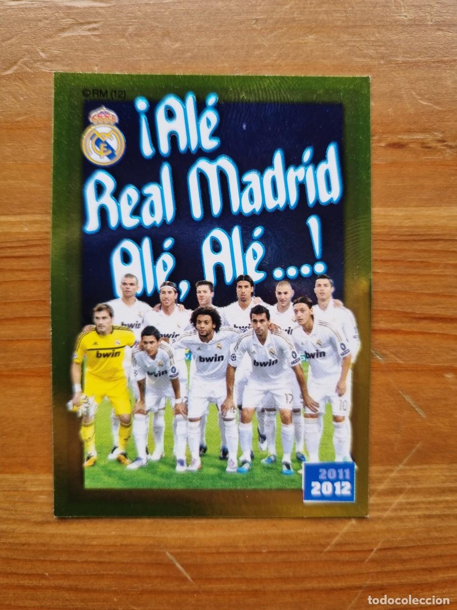 Cromos de f&uacute;tbol: 206 EQUIPO (&iexcl;Al&eacute;!). Real Madrid 2011 2012 11 12 (Panini)