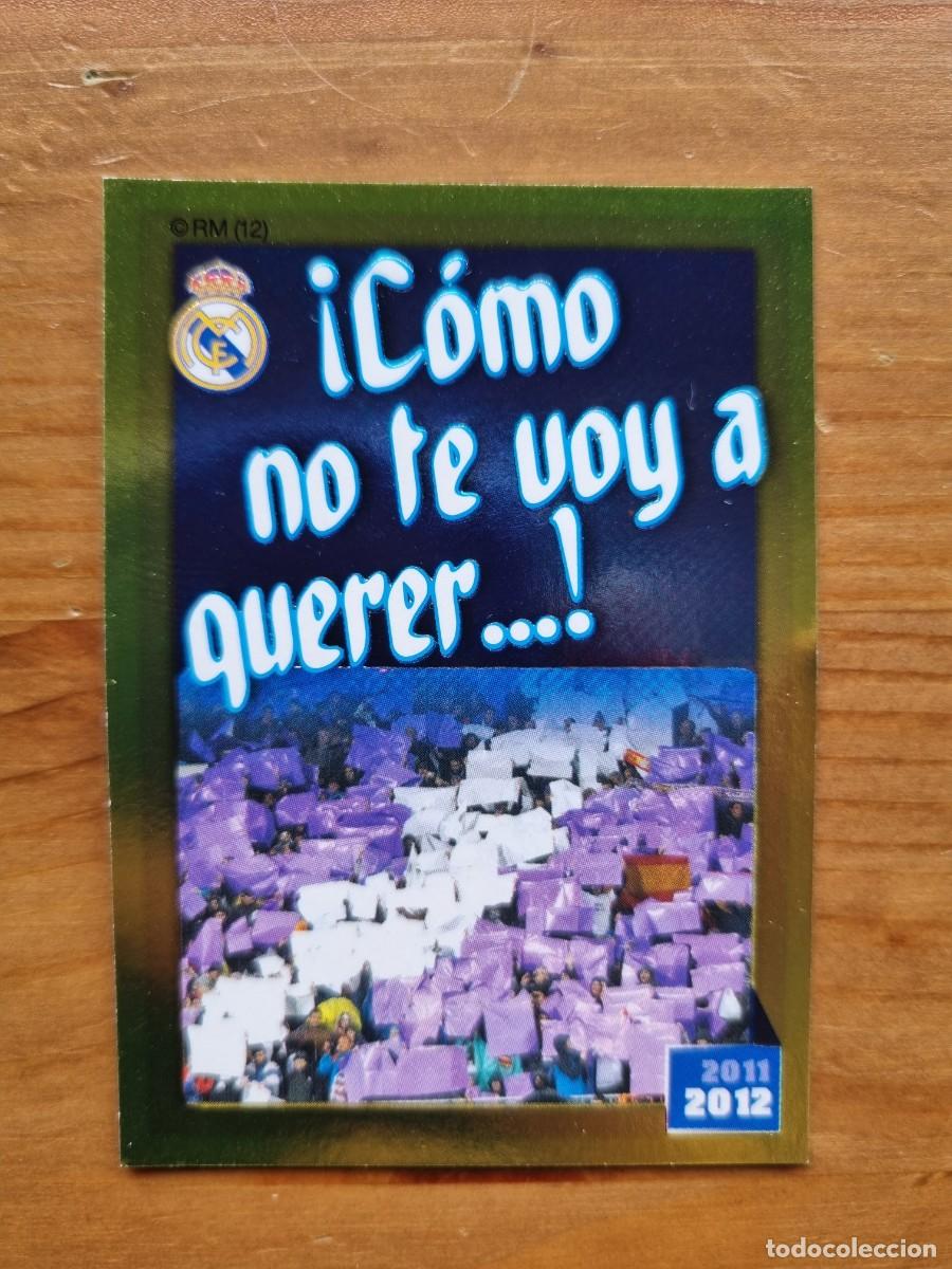 Cromos de f&uacute;tbol: 207 C&Aacute;NTICO (C&oacute;mo no te voy a querer...). Real Madrid 2011 2012 11 12 (Panini)