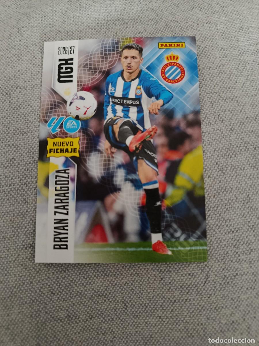 Cromos de f&uacute;tbol: Megacracks 26/27. 508- Bryan Zaragoza. Espanyol. Nuevo fichaje.