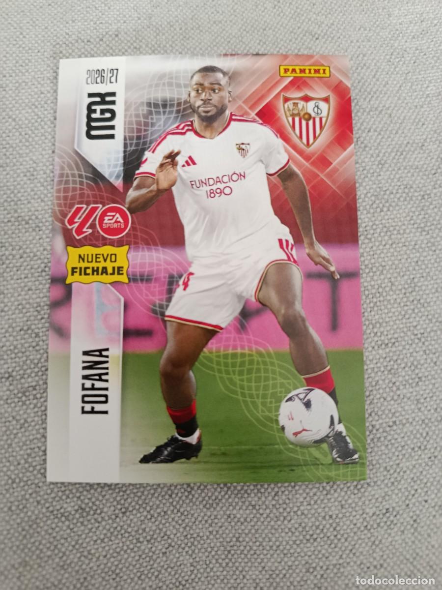Cromos de f&uacute;tbol: Megacracks 26/27. 509- Fofana. Sevilla. Espanyol. Nuevo fichaje.