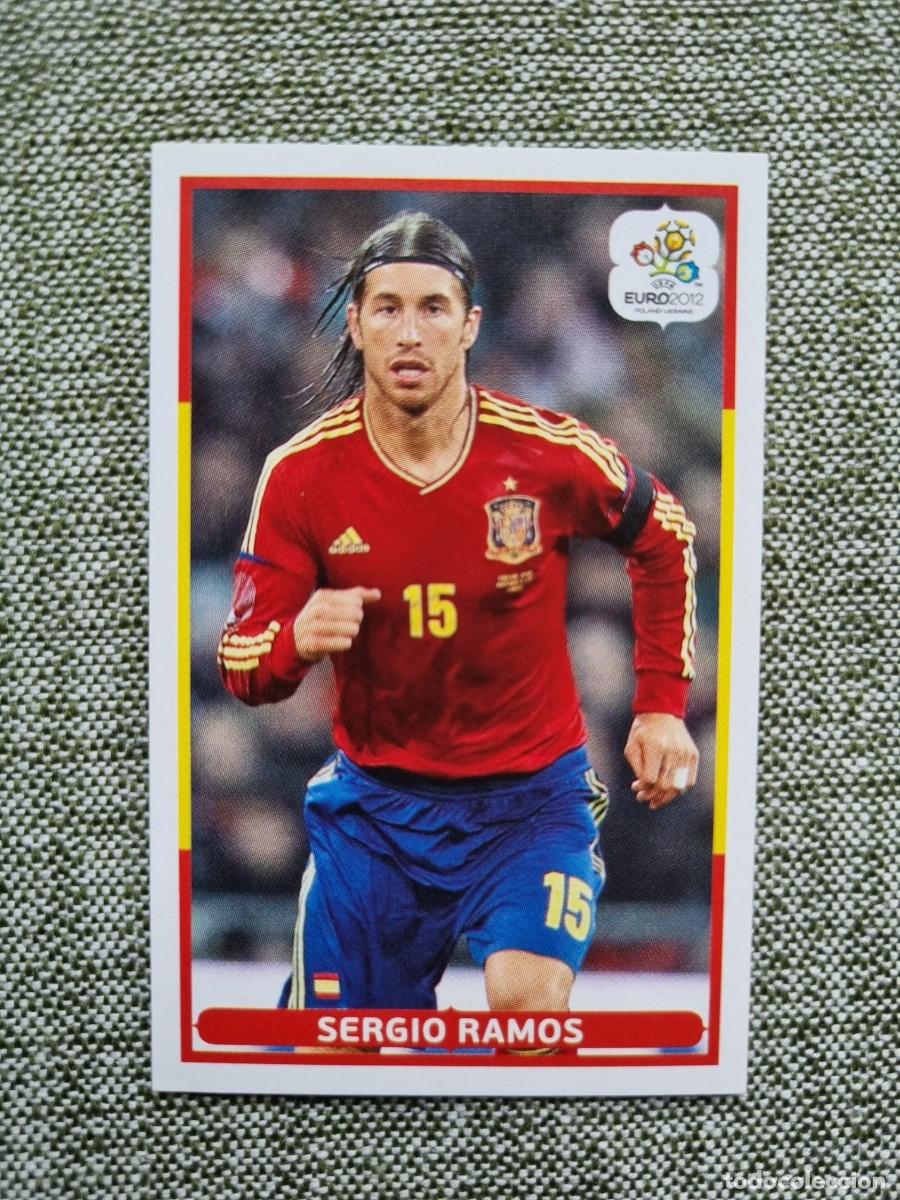 Cromos de f&uacute;tbol: 45 SERGIO RAMOS (Espa&ntilde;a). UEFA EURO 2012 Poland-Ukraine (Event Kick Off) PANINI