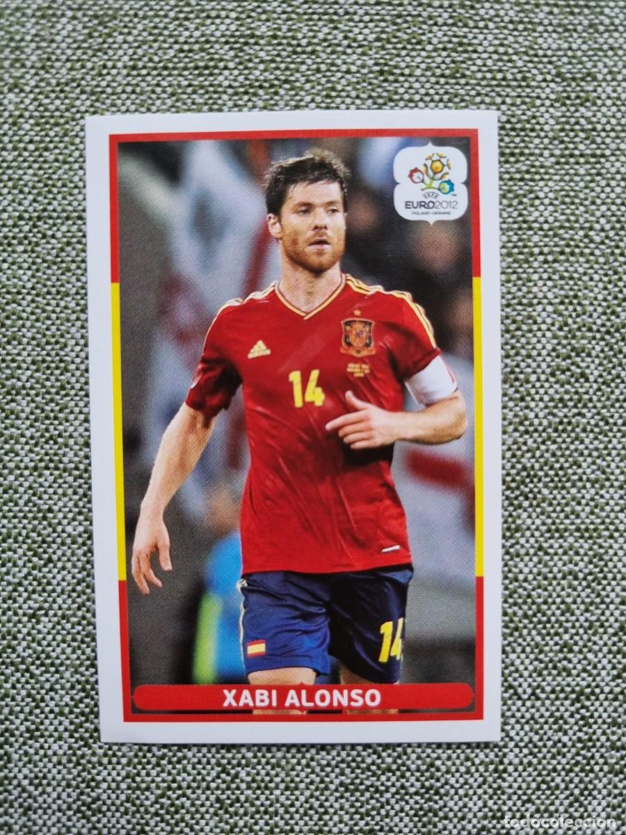 Cromos de f&uacute;tbol: 103 XABI ALONSO (Espa&ntilde;a). UEFA EURO 2012 Poland-Ukraine (Event Kick Off) PANINI