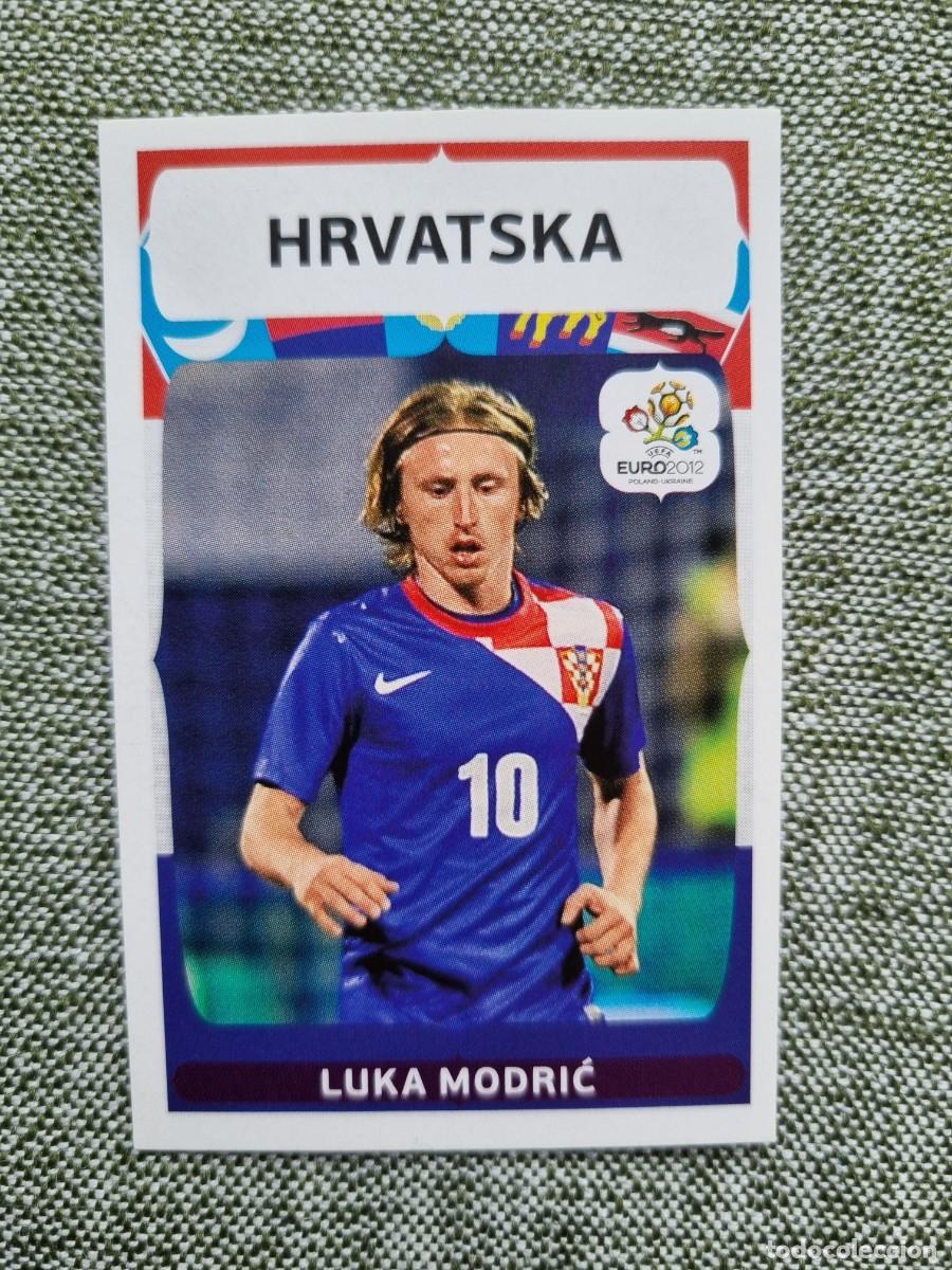 Cromos de f&uacute;tbol: 54 MODRIC (Croacia). UEFA EURO 2012 Poland-Ukraine (Event Kick Off) PANINI