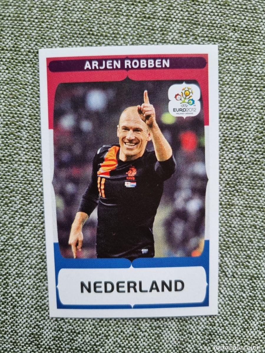 Cromos de f&uacute;tbol: 35 ROBBEN (Holanda). UEFA EURO 2012 Poland-Ukraine (Event Kick Off) PANINI