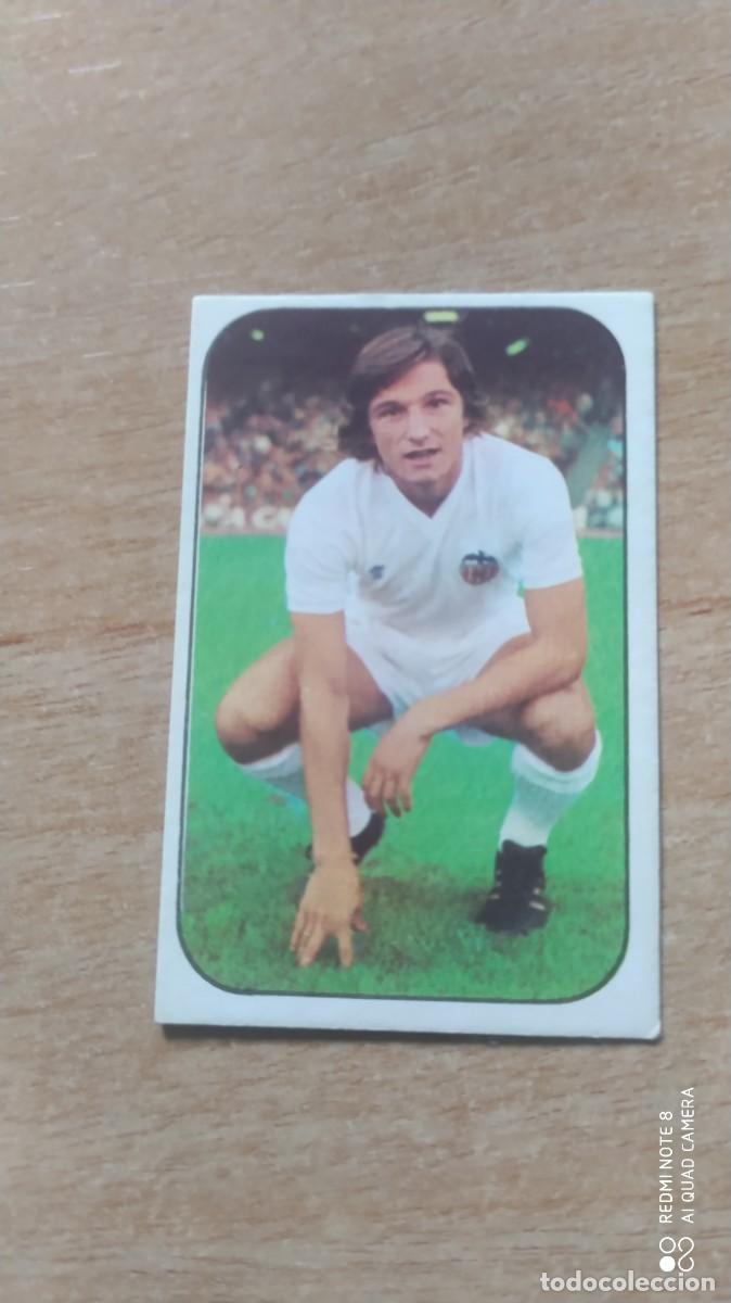 Cromos de f&uacute;tbol: VALENCIA TIRAPU LIGA 1976 1977 -76 77 ESTE SIN PEGAR -V1