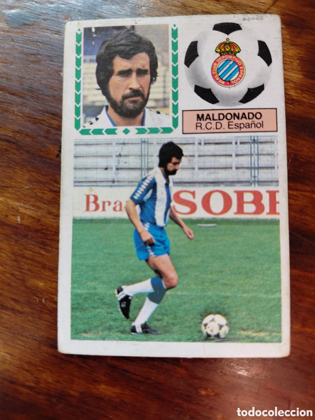 Cromos de f&uacute;tbol: MALDONADO, ESPA&Ntilde;OL, ULTIMOS FICHAJES 1, 83/84. DESPEGADO.
