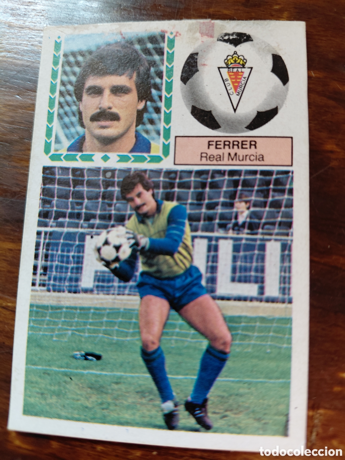 Cromos de f&uacute;tbol: FERRER, R. MURCIA, ULTIMOS FICHAJES 3, DESPEGADO. 83/84