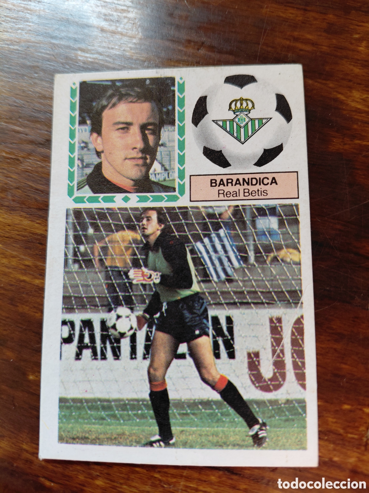 Cromos de f&uacute;tbol: BARANDICA, R. BETIS, ULTIMOS FICHAJES 5, DESPEGADO, 83/84