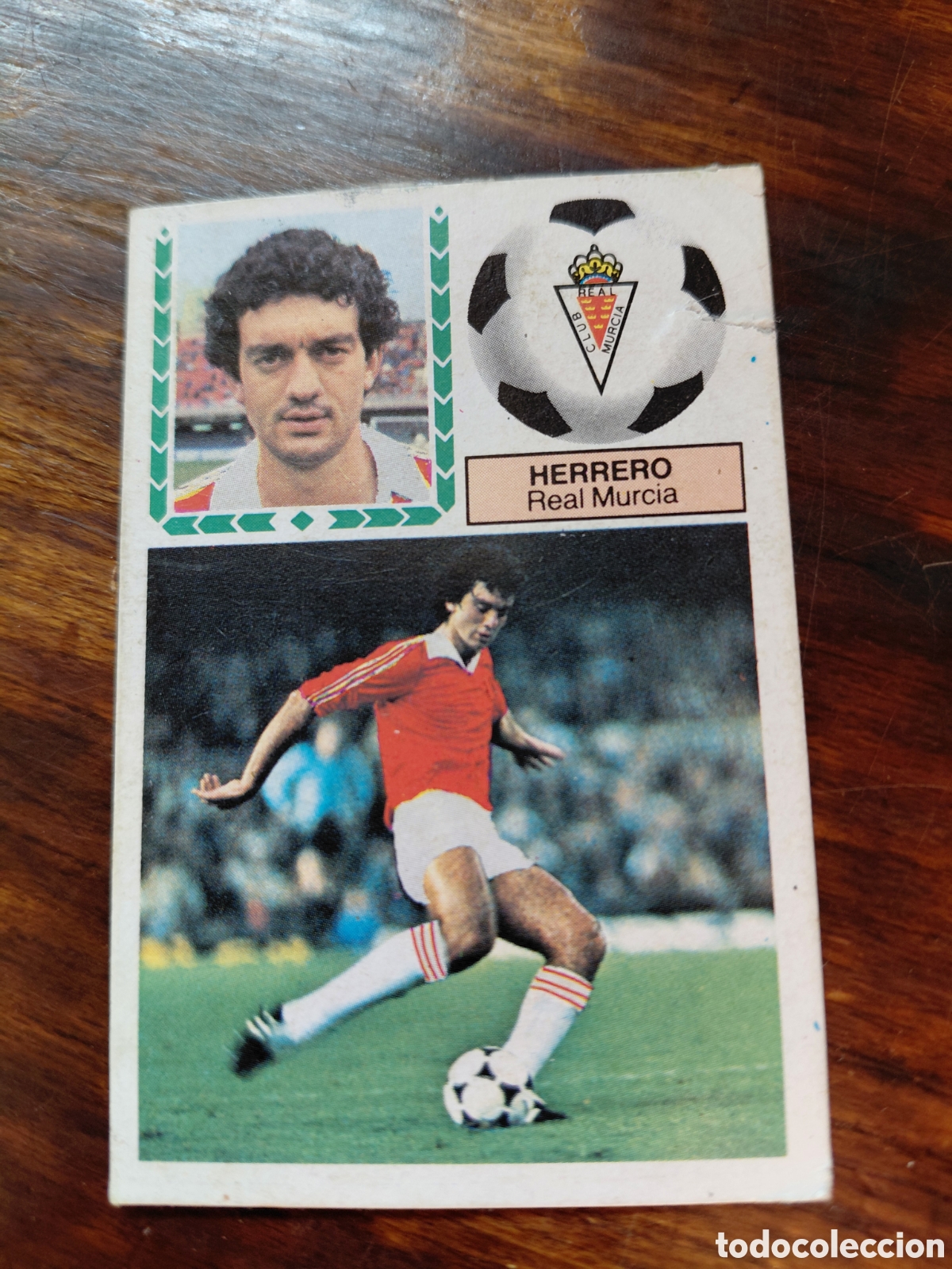 Cromos de f&uacute;tbol: HERRERO, R. MURCIA, U. FICHAJES 11, DESPEGADO. 83/84