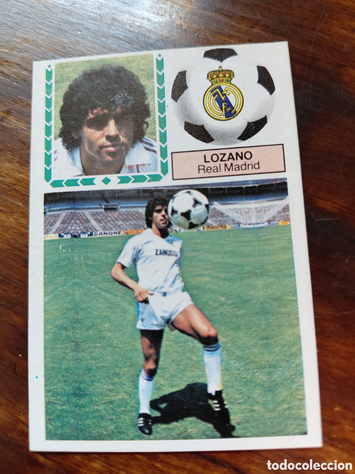 Cromos de f&uacute;tbol: LOZANO, R. MADRID, U. FICHAJES 13. DESPEGADO 83/84