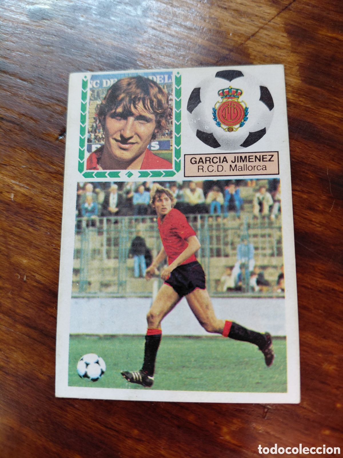 Cromos de f&uacute;tbol: GARCIA JIMENEZ, MALLORCA, U. FICHAJES 18, DESPEGADO. 83/84