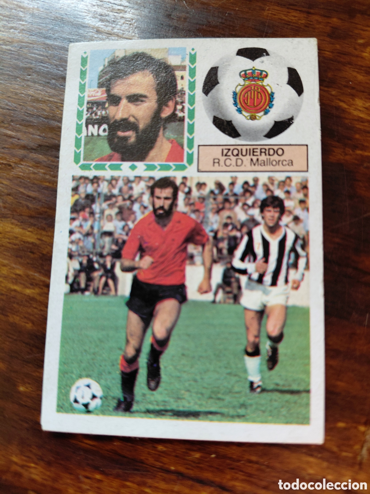 Cromos de f&uacute;tbol: IZQUIERDO, MALLORCA, U. FICHAJES 19, DESPEGADO, 83/84