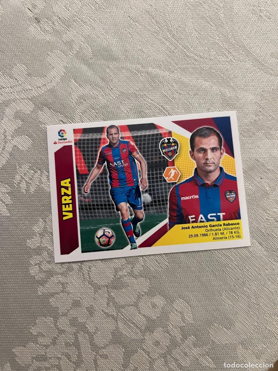Cromos de f&uacute;tbol: VERZA LEVANTE EDICIONES ESTE 2017-18