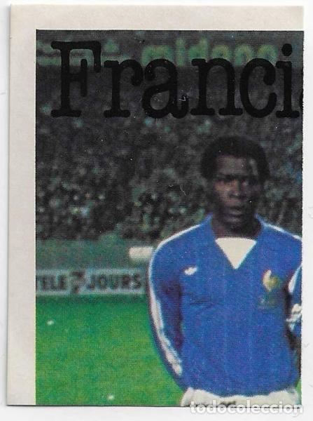 Cromos de f&uacute;tbol: Espa&ntilde;a 1982_Seleccion Francia_1-8 REYAUCA