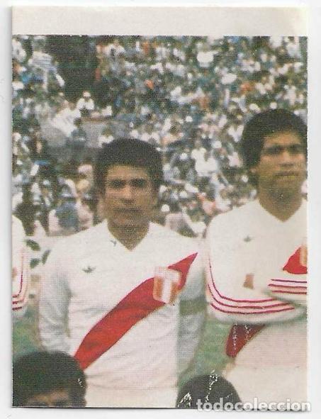 Cromos de f&uacute;tbol: Espa&ntilde;a 1982_Seleccion Peru_2-8 REYAUCA