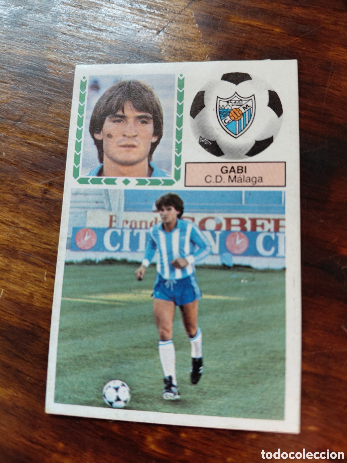 Cromos de f&uacute;tbol: GABI, U. FICHAJES 26, MALAGA, 83/84, DESPEGADO