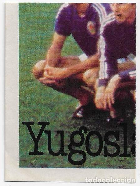 Cromos de f&uacute;tbol: Espa&ntilde;a 1982_Seleccion Yugoslavia_5-8 REYAUCA
