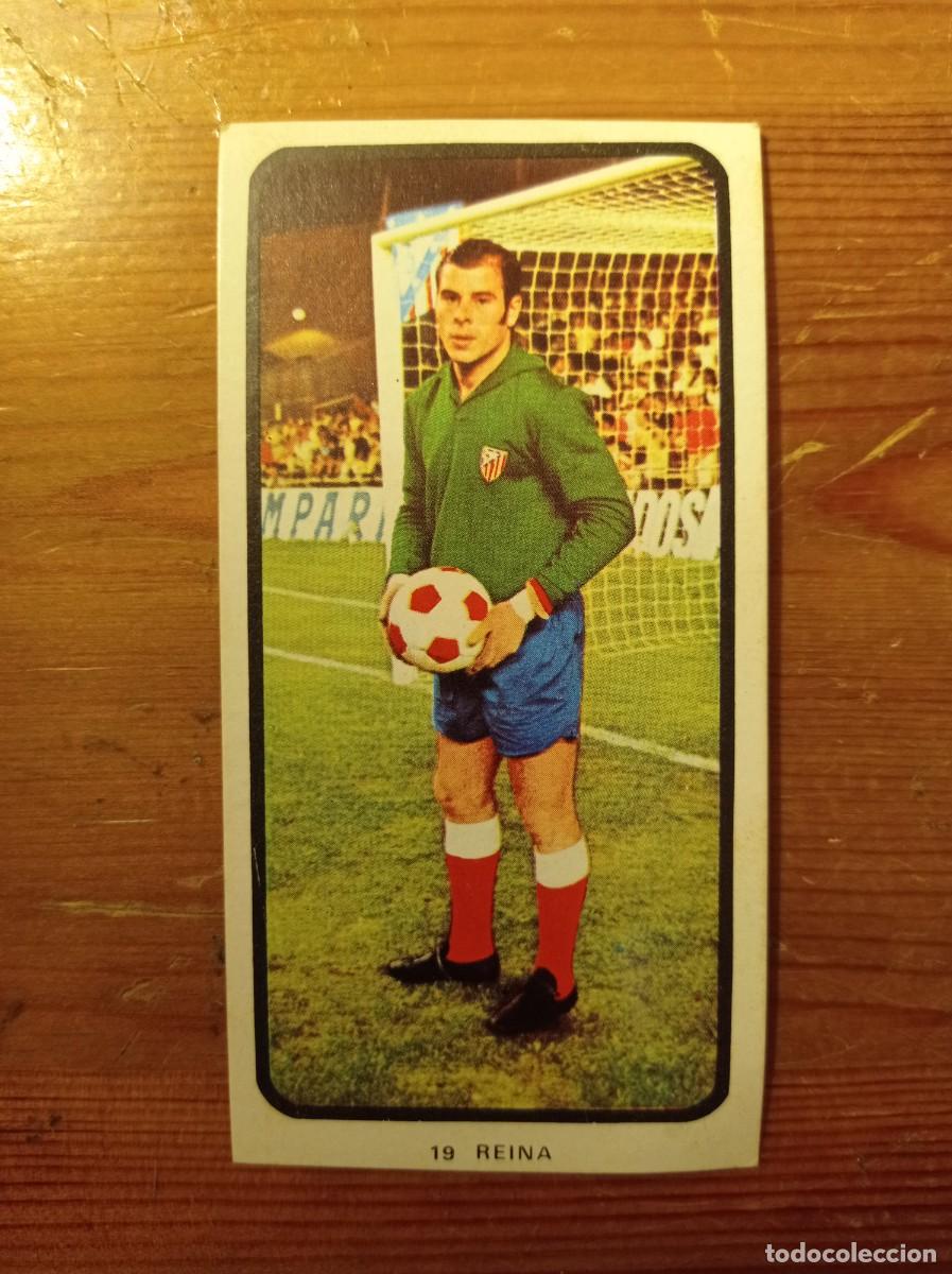 Cromos de f&uacute;tbol: Reina 19 At Madrid - Ruiz Romero 73 74 1973 1974 - Nuevo