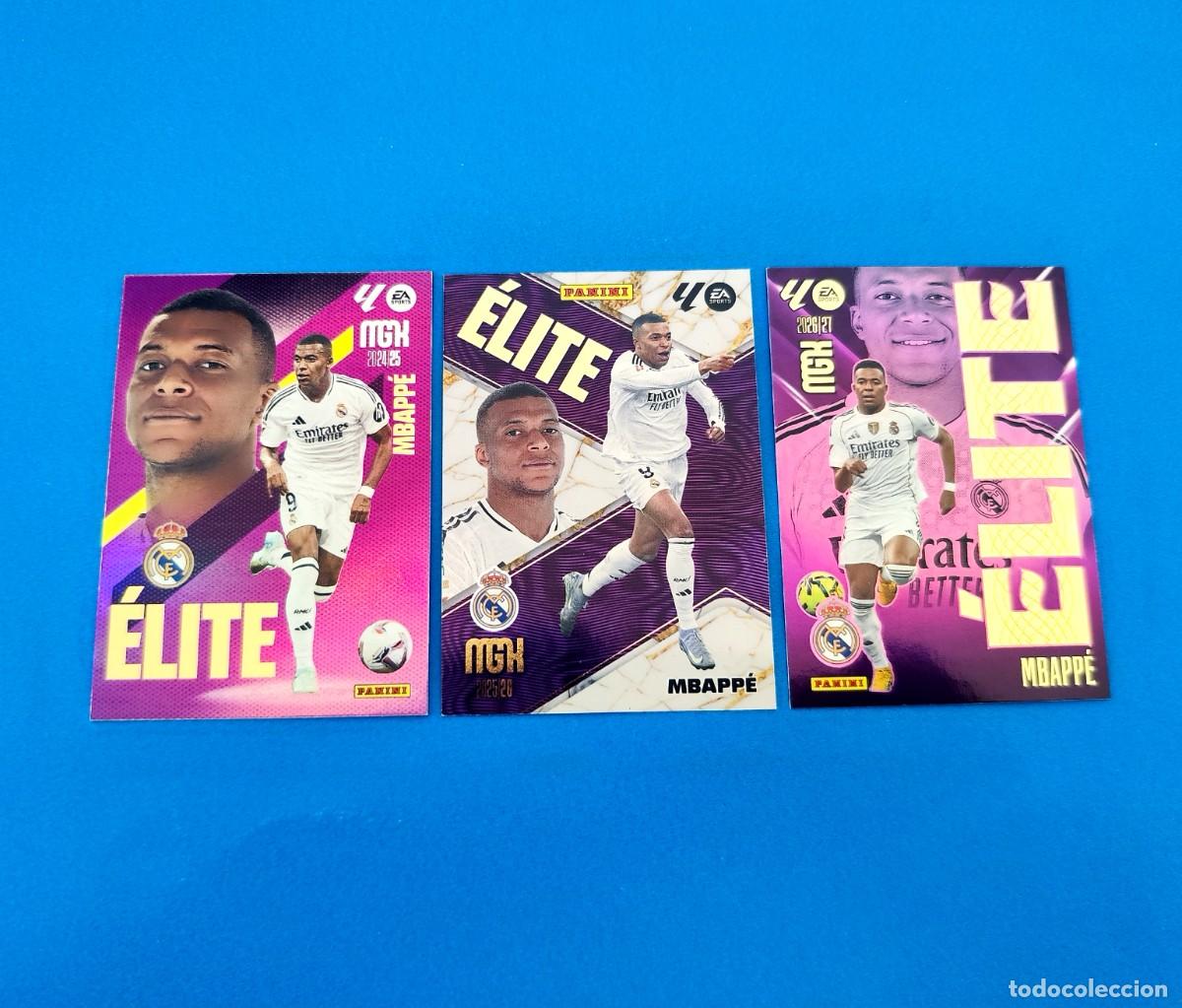 Cromos de f&uacute;tbol: Megacracks 2024 2025 / 24 25 - 2025 2026 / 25 26 - 2026 2027 / 26 27 Mbappe &Eacute;lite Real Madrid