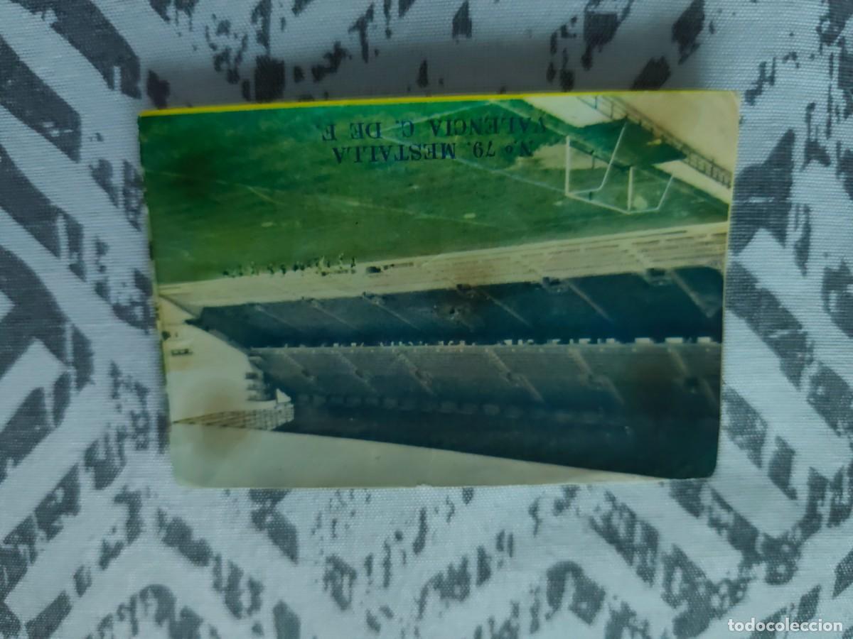 Cromos de f&uacute;tbol: Mestalla Valencia EXCLUSIVAS FERMA 1961 9162 CROMO FUTBOL LIGA 61 62