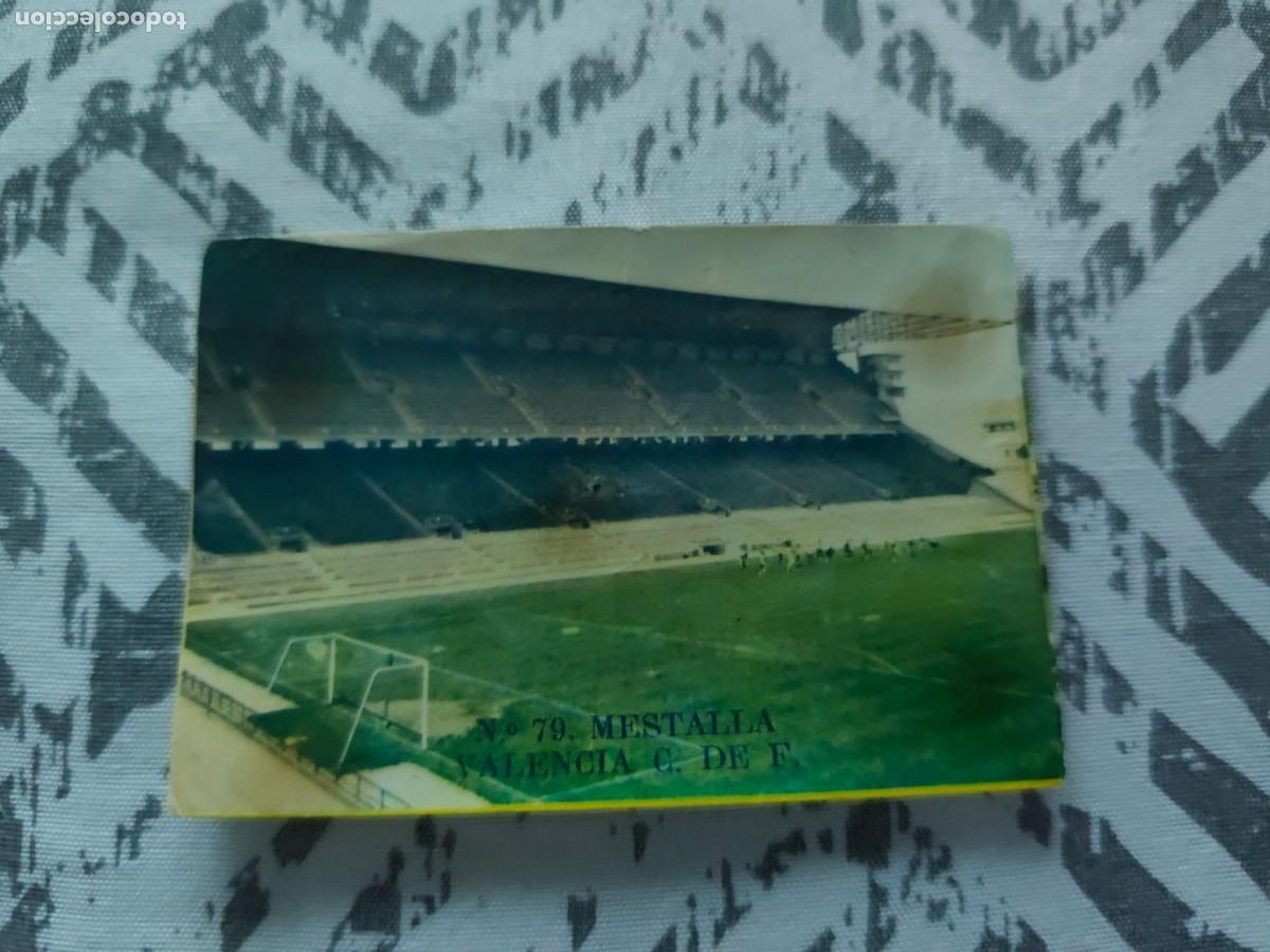 Cromos de f&uacute;tbol: Mestalla Valencia EXCLUSIVAS FERMA 1961 9162 CROMO FUTBOL LIGA 61 62