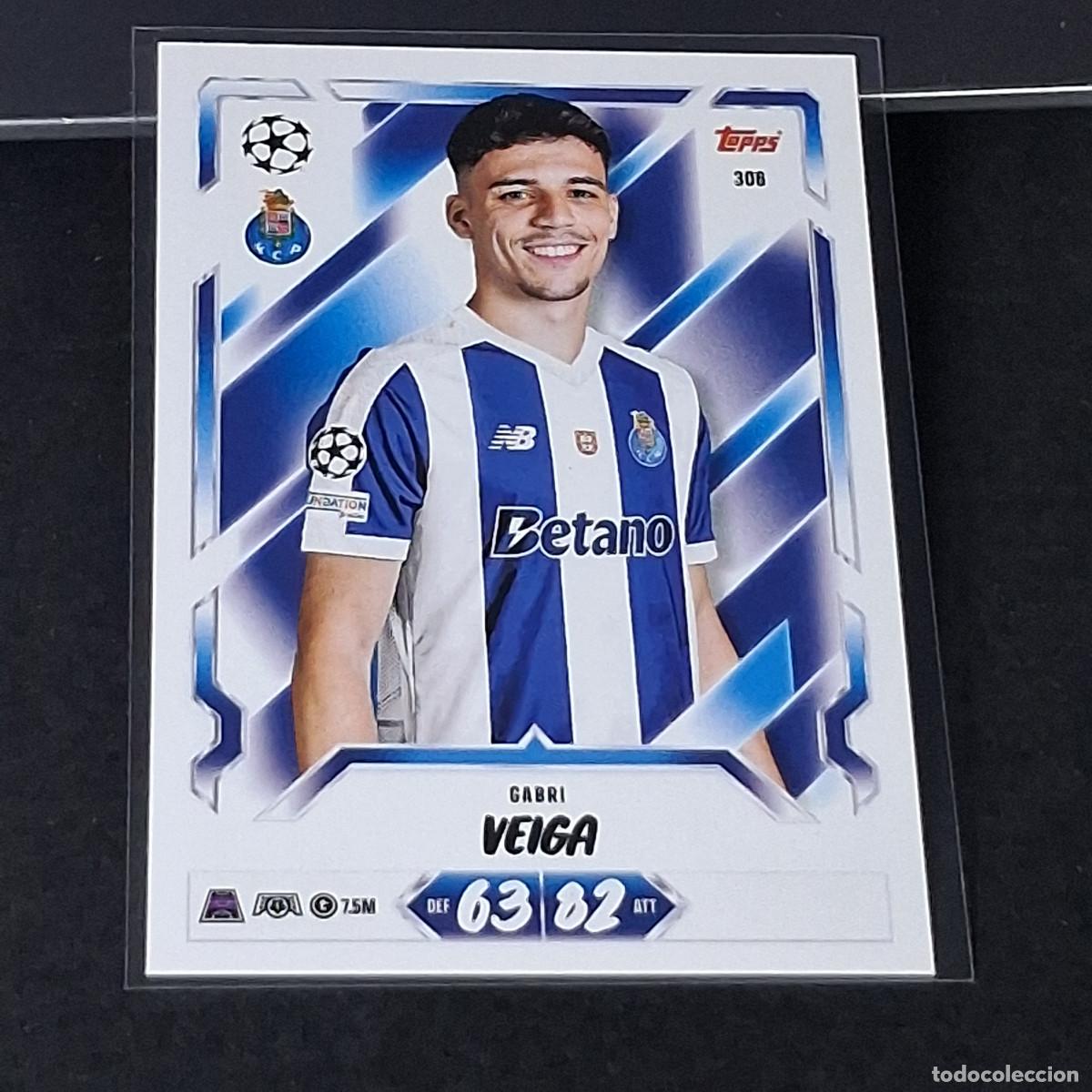 Cromos de f&uacute;tbol: D13 306 GABRI VEIGA FC PORTO FCP MATCH ATTAX 26/27 2026 2027 TOPPS UCC