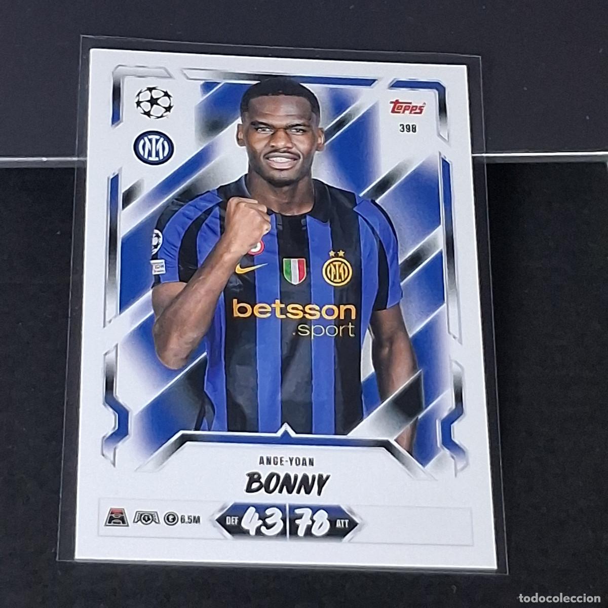 Cromos de Futebol: D13 398 ANGE-YOAN BONNY FC INTERNAZIONALE MILANO INTER MATCH ATTAX 26/27 2026 2027 TOPPS UCC