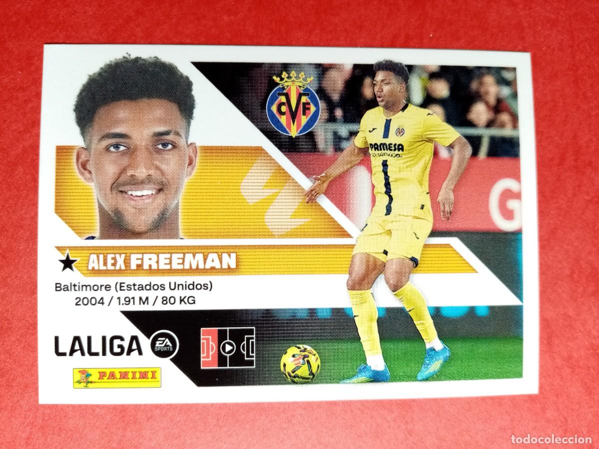 Cromos de f&uacute;tbol: N&ordm; 7 B 7B ALEX FREEMAN, VILLARREAL CF, LIGA ESTE 2026 2027 26 27 PANINI