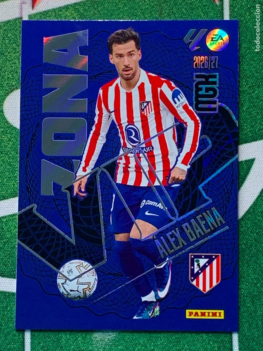Cromos de f&uacute;tbol: 520 - &Aacute;lex Baena (Atl&eacute;tico de Madrid) Nuevas Zona VIP 3&ordf; Tercera Edici&oacute;n MEGACRACKS 2026 2027 26 27