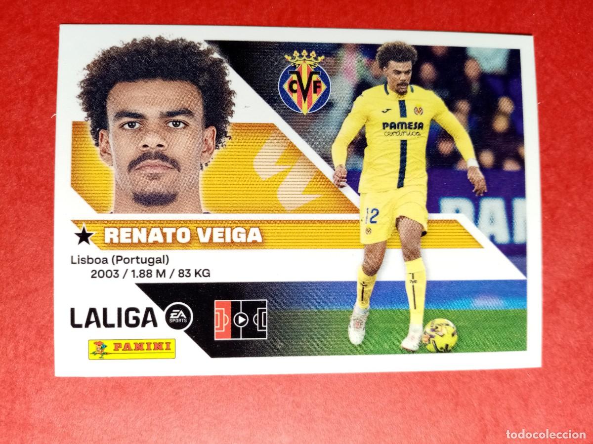 Cromos de f&uacute;tbol: N&ordm; 9 RENATO VEIGA, VILLARREAL CF, LIGA ESTE 2026 2027 26 27 PANINI
