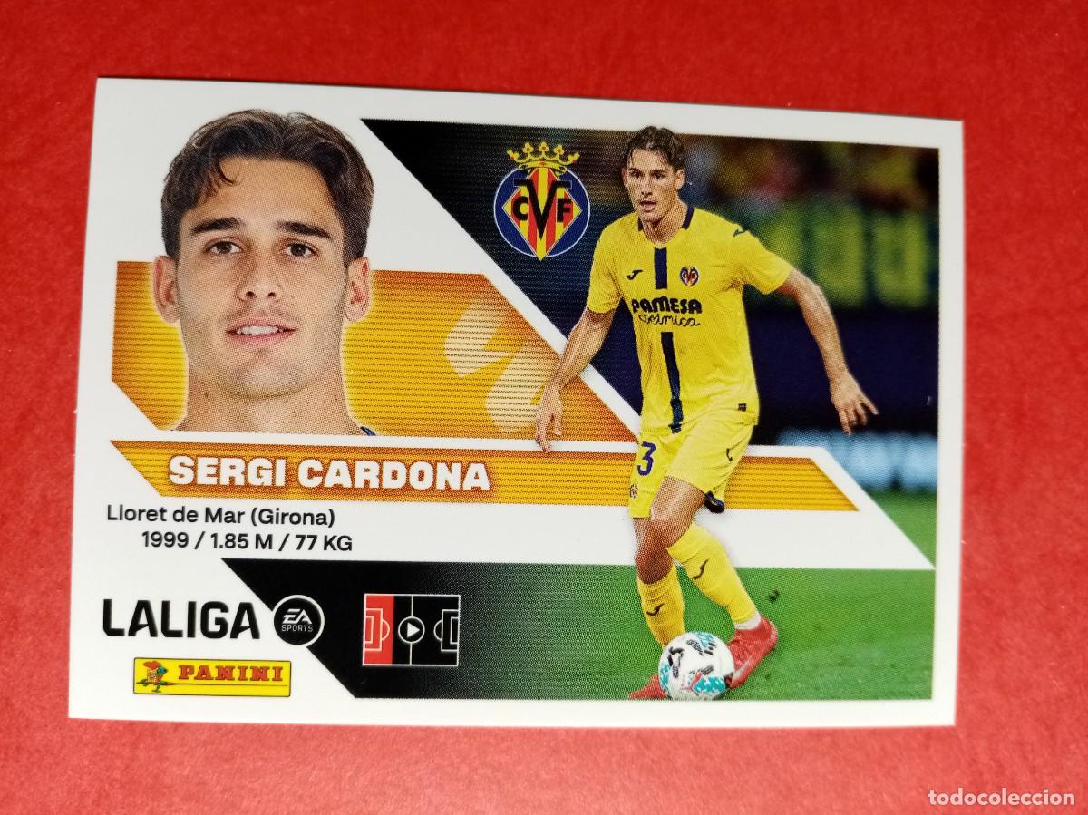 Cromos de f&uacute;tbol: N&ordm; 10 SERGI CARDONA, VILLARREAL CF, LIGA ESTE 2026 2027 26 27 PANINI
