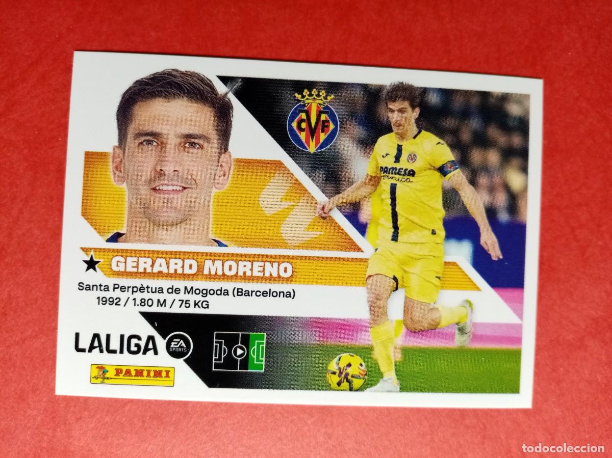 Cromos de f&uacute;tbol: N&ordm; 20 GERARD MORENO, VILLARREAL CF, LIGA ESTE 2026 2027 26 27 PANINI