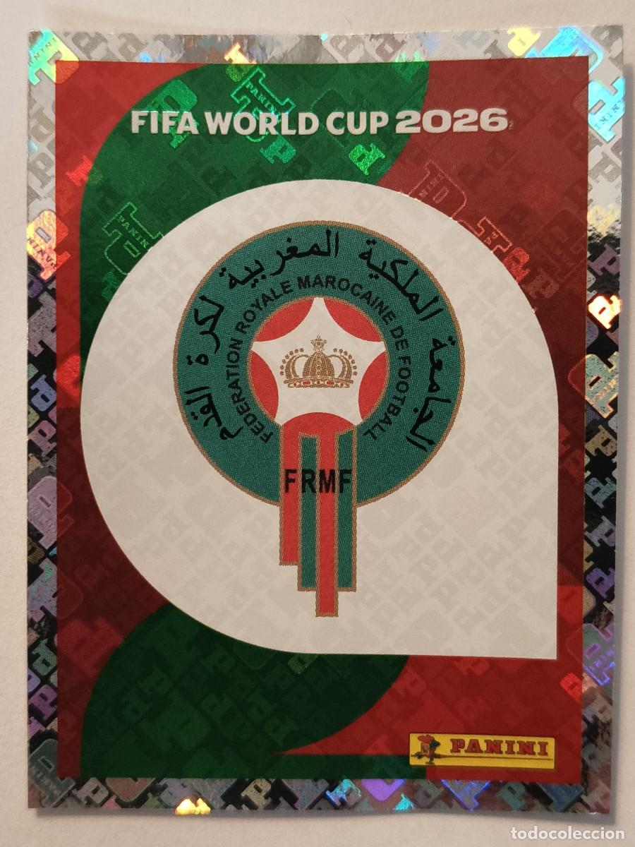 Cromos de f&uacute;tbol: #MAR 1 ESCUDO (MARRUECOS) MUNDIAL 2026 PANINI
