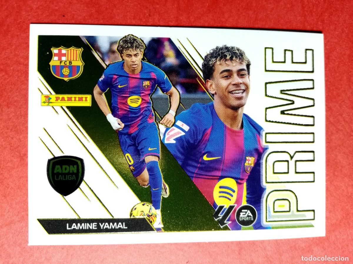 Cromos de f&uacute;tbol: N&ordm; 6 LAMINE YAMAL, FC BARCELONA, ADN PRIME, LIGA ESTE 2026 2027 26 27 PANINI