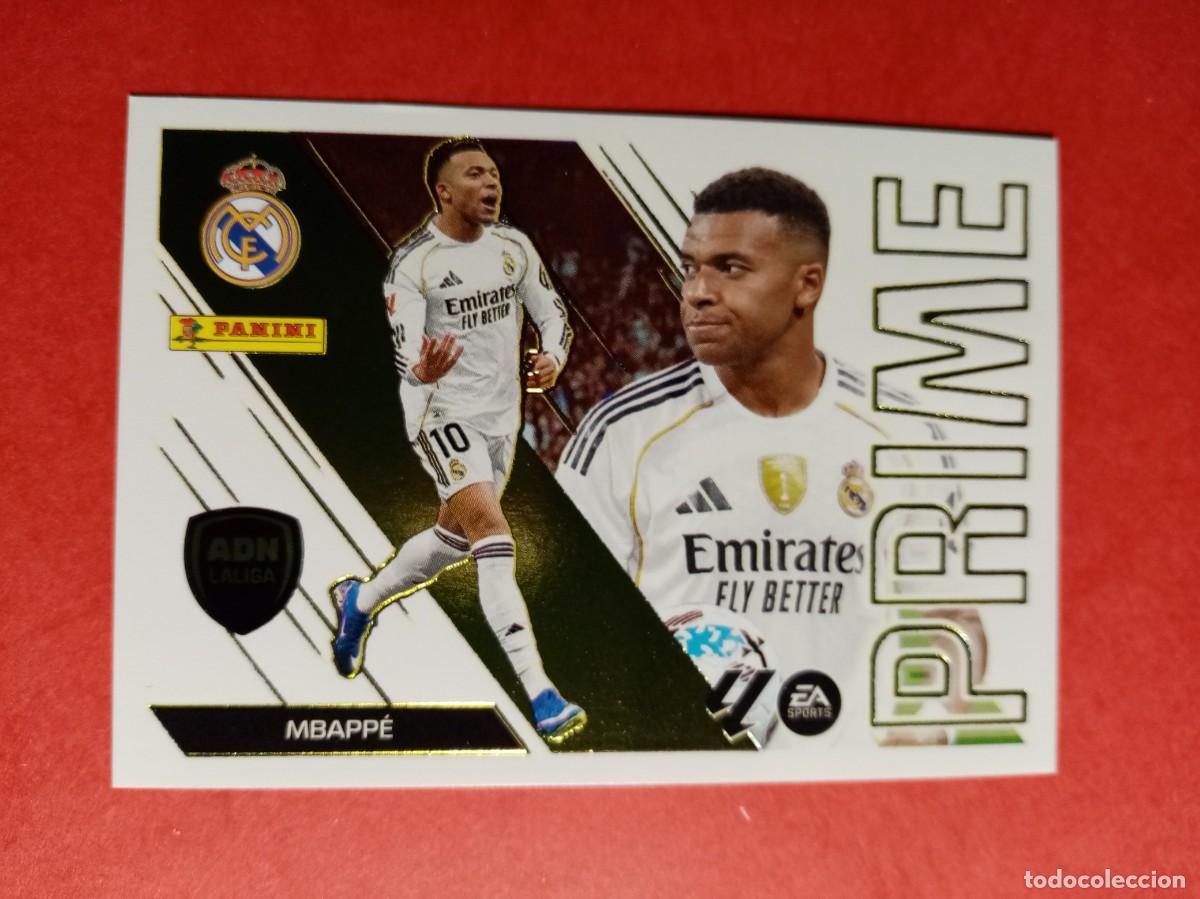 Cromos de f&uacute;tbol: N&ordm; 8 MBAPPE, REAL MADRID, ADN PRIME, LIGA ESTE 2026 2027 26 27 PANINI