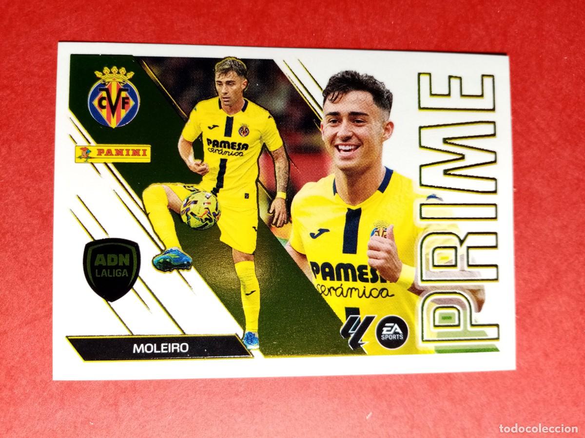 Cromos de f&uacute;tbol: N&ordm; 9 MOLEIRO, VILLARREAL CF, ADN PRIME, LIGA ESTE 2026 2027 26 27 PANINI