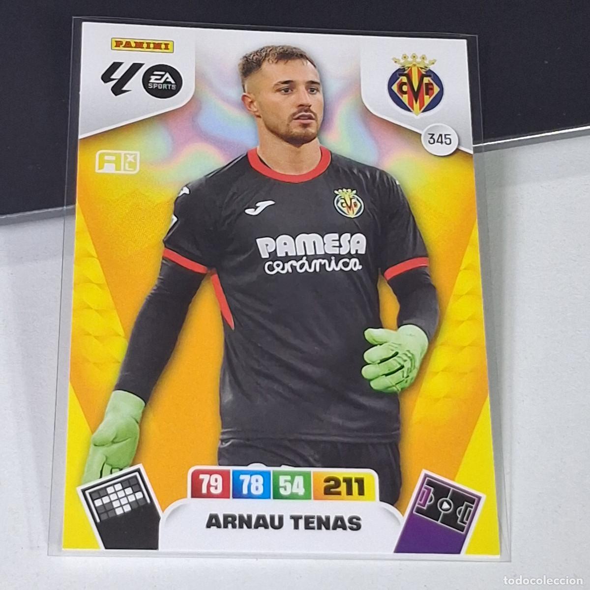 Cromos de f&uacute;tbol: D7 345 ARNAU TENAS VILLARREAL LIGA ADRENALYN XL 2025 2026 25 26 PANINI
