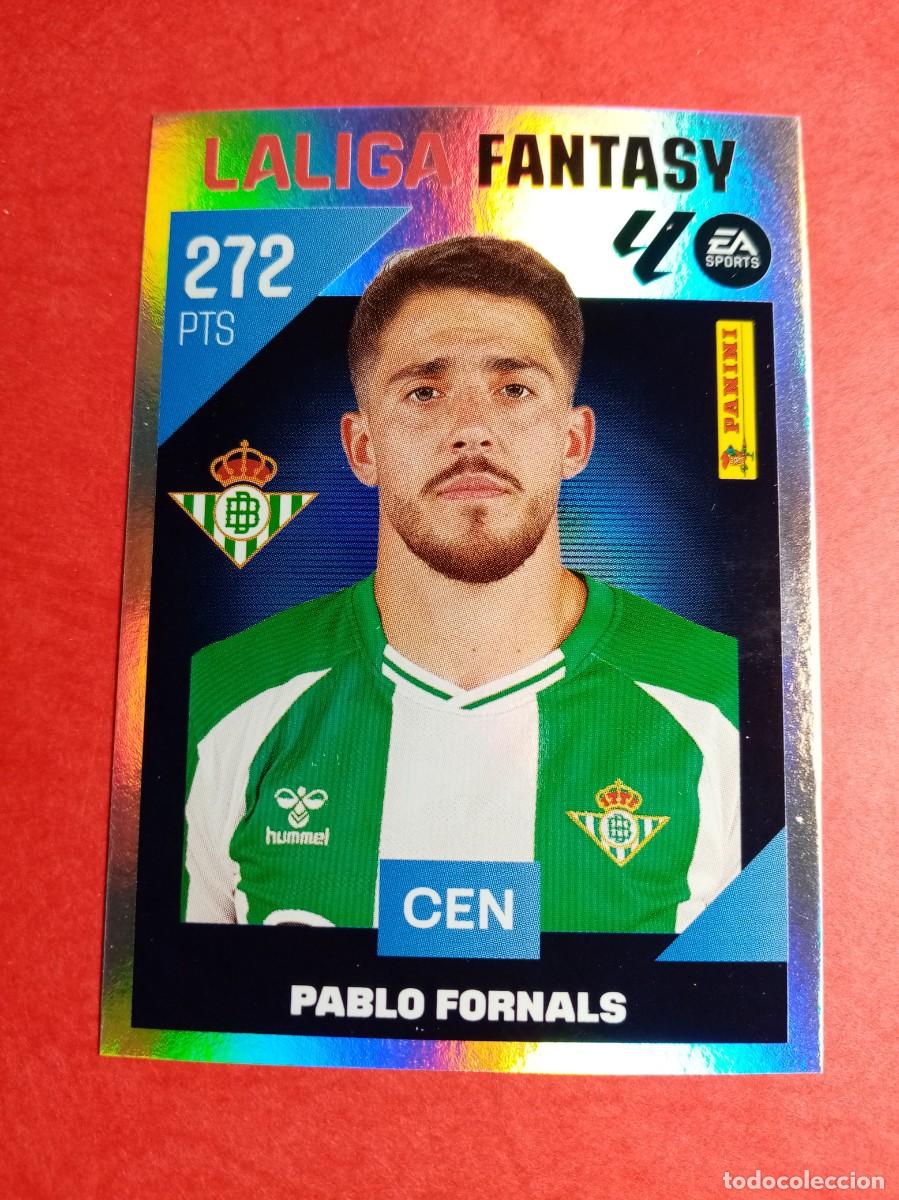 Cromos de f&uacute;tbol: N&ordm; 4 PABLO FORNALS, REAL BETIS, FANTASY, LIGA ESTE 2026 2027 26 27 PANINI