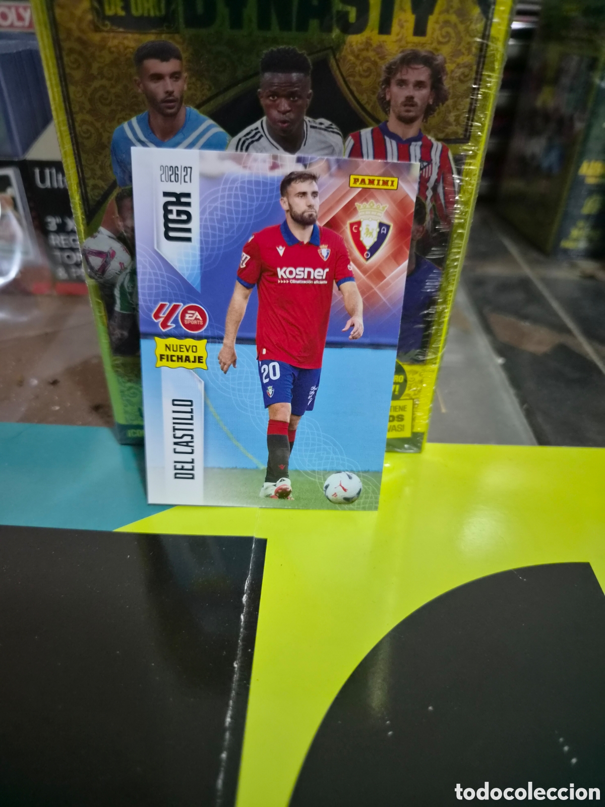 Cromos de f&uacute;tbol: N&deg;492 Nuevo Fichaje Del Castillo Megacracks 26/27