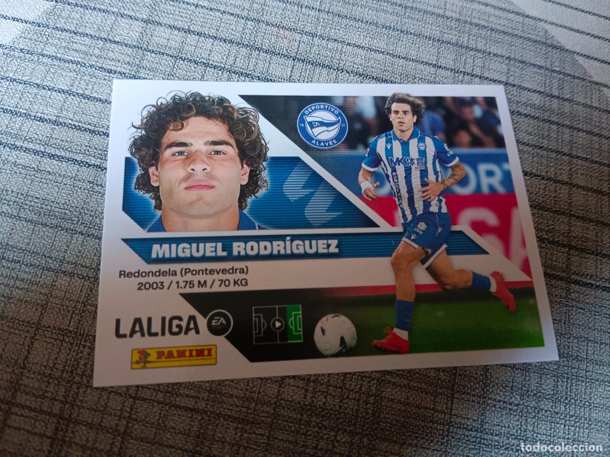 Cromos de f&uacute;tbol: TEMPORADA 2026 2027 26 27 FICHAJE 44 MIGUEL RODRIGUEZ ALAVES 4&ordf; CUARTA EDICION NUEVO