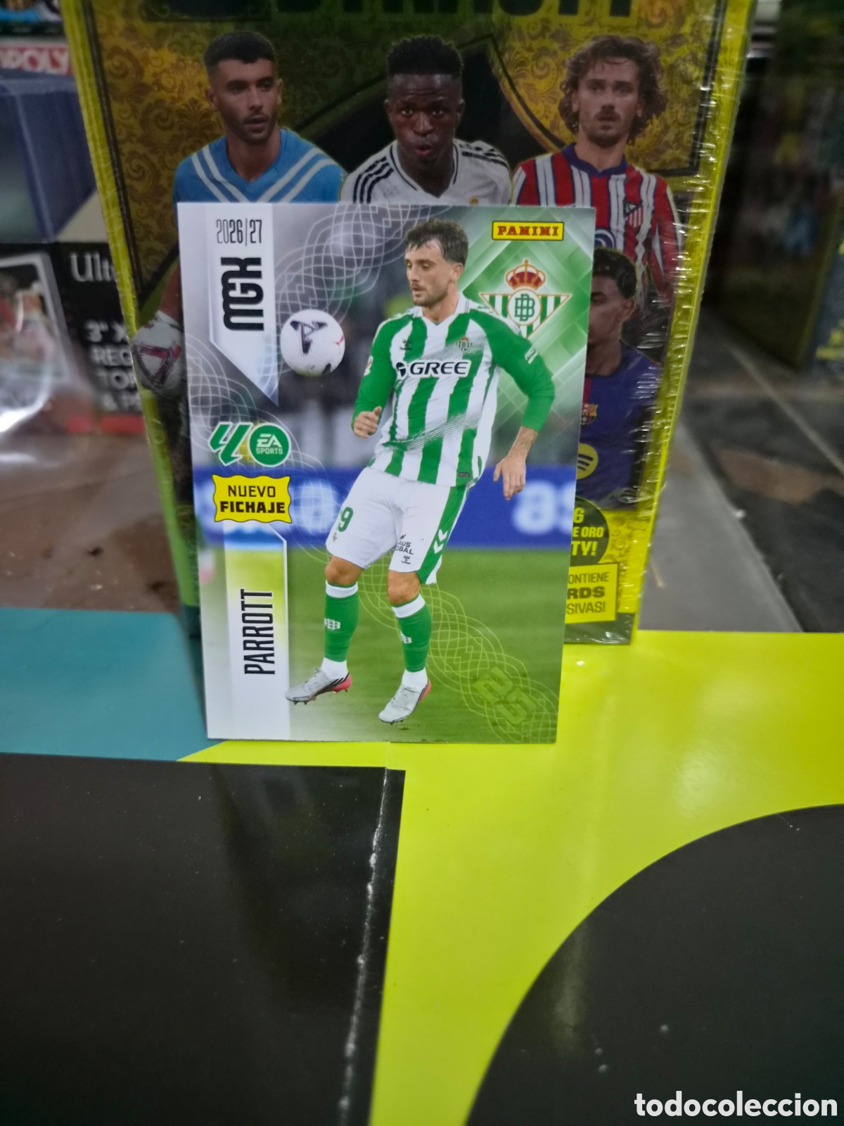 Cromos de f&uacute;tbol: N&deg;493 Nuevo Fichaje Parrott Megacracks 26/27