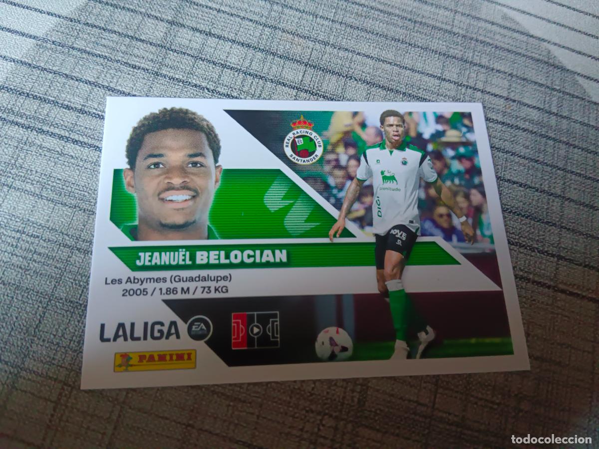 Cromos de f&uacute;tbol: TEMPORADA 2026 2027 26 27 FICHAJE 47 BELOCIAN RACING DE SANTANDER 4&ordf; CUARTA EDICION NUEVO