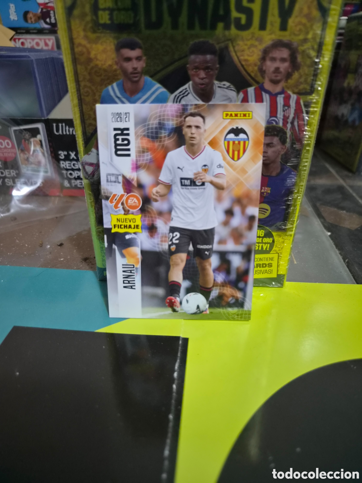 Cromos de f&uacute;tbol: N&deg;497 Nuevo Fichaje Arnau Megacracks 26/27