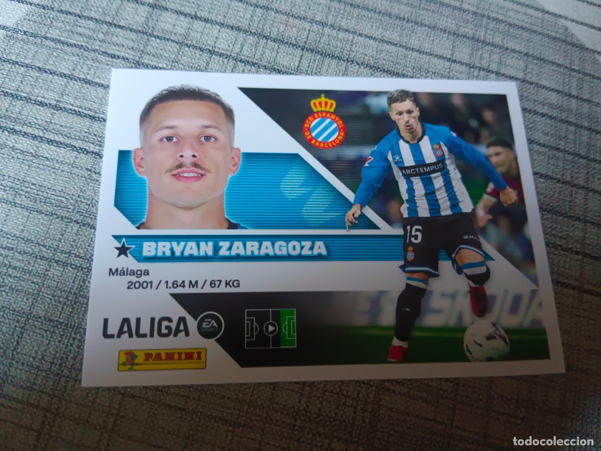 Cromos de f&uacute;tbol: TEMPORADA 2026 2027 26 27 FICHAJE 50 BRYAN ZARAGOZA ESPA&Ntilde;OL 4&ordf; CUARTA EDICION NUEVO